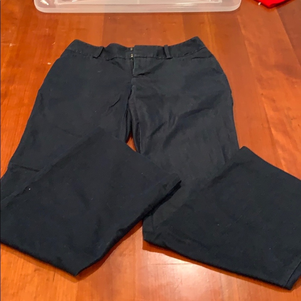 Mossimo Dark navy trouser pants